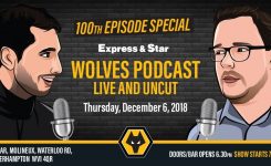 E&S Wolves Podcast with Tim Spiers and Nathan Judah is being recorded live at Molineux for 100th episode